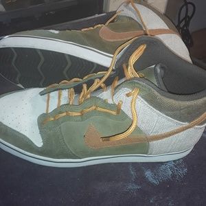 Nike #DUNK HIGH 6.0  SUEDE  Iguana/ Bronze Sz 10½